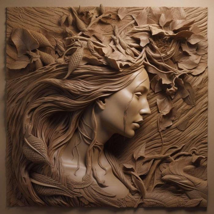 نموذج ثلاثي الأبعاد لآلة CNC 3D Art 